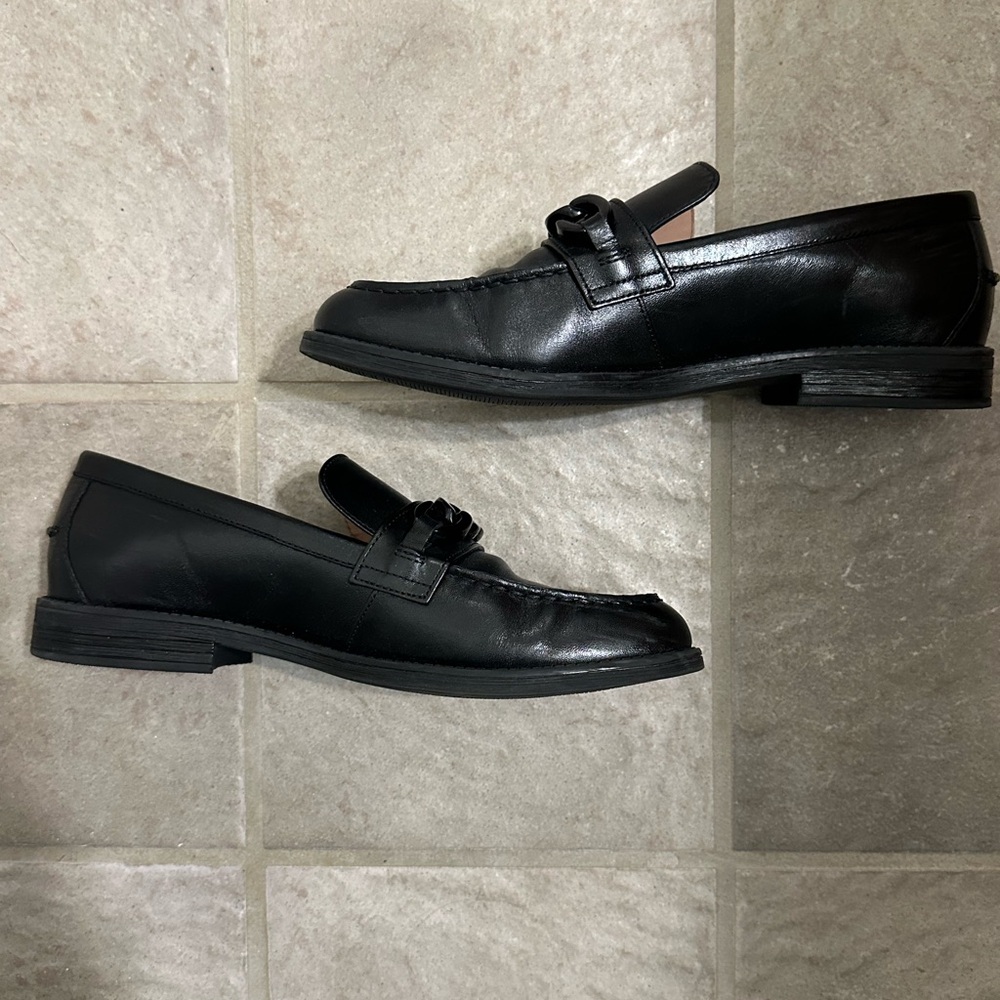 Cole Haan Women’s Black Chain Loafers - Picture 3 of 6